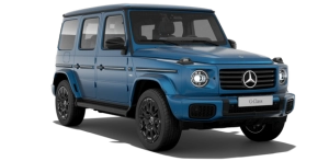 Camionetas Clase G Eléctrico vista frontal - Mercedes Benz