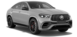 Camioneta SUV GLE Coupé vista frontal - Mercedes Benz